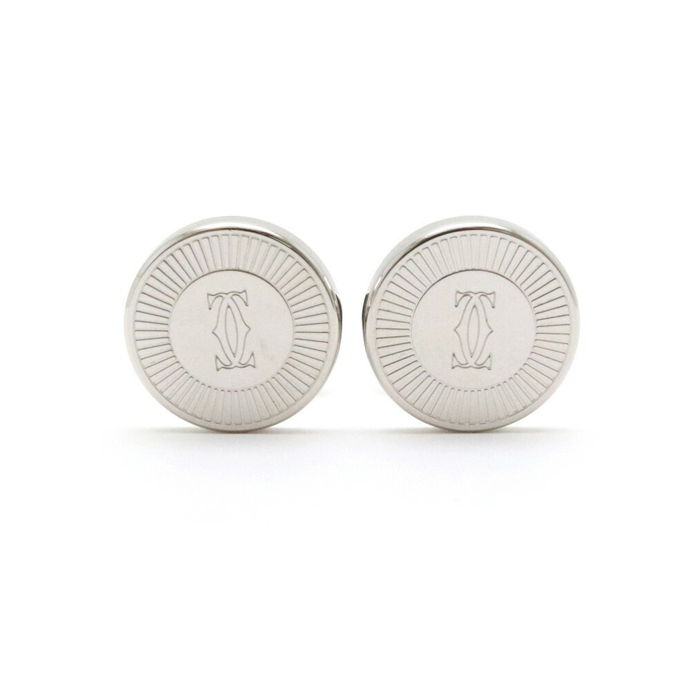 Cartier C De Cartier Cufflinks Silver